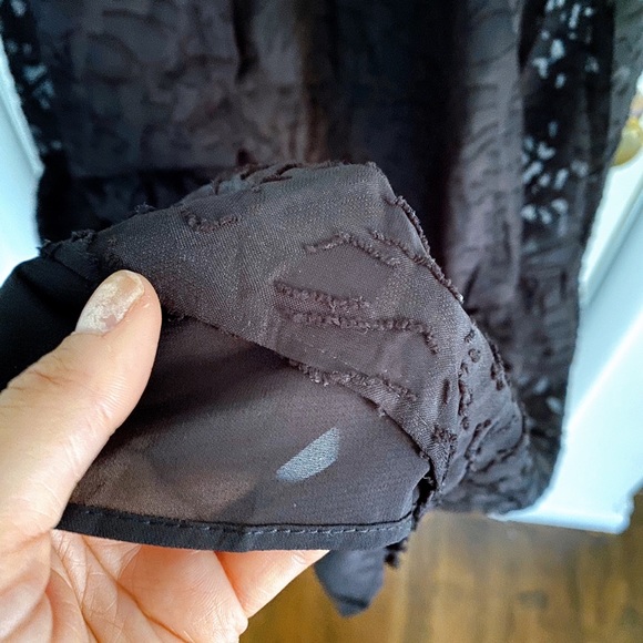 🖤 CATHERINE MALANDRINO ELECTRIC GARDEN BLACK MAXI - Picture 11 of 14